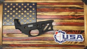 Stripped AR15 Skeletonized Anodized Black