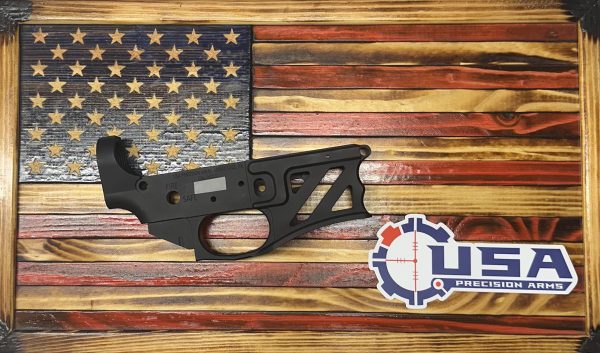 Stripped AR15 Skeletonized Anodized Black