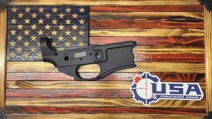 Stripped AR15 UnSkeletonized Anodized Black