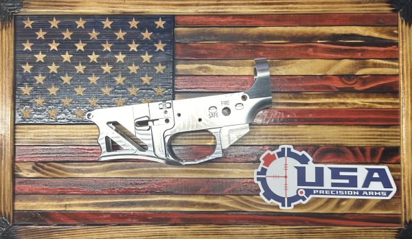Stripped AR15 Skeletonized Raw - Image 2