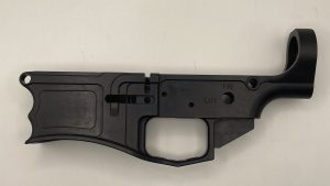 Stripped AR10/LR308 UnSkeletonized Anodized Black
