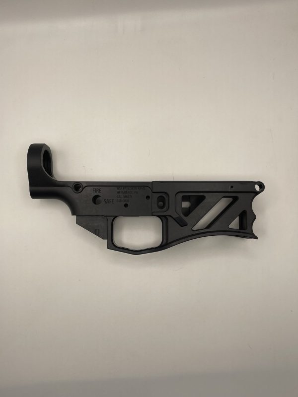 Stripped AR10/LR308 Skeletonized Anodized Black - Image 5