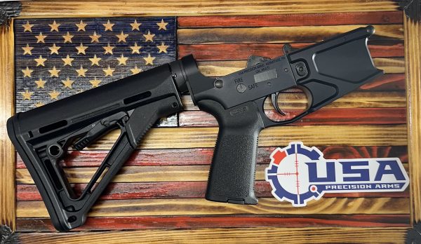Complete AR15 E-Series Lower Receiver Anodized Black & Magpul