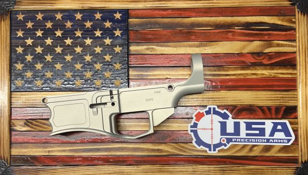AR10/LR308 UnSkeletonized Anodized Clear - Image 2