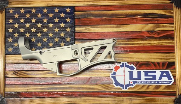 AR10/LR308 Skeletonized Anodized Clear
